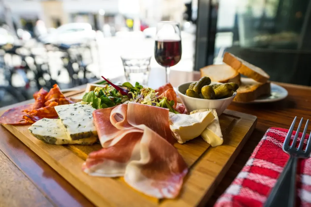 planche de charcuterie